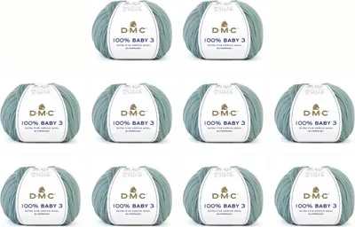 Produktbild von 10 Knäuel DMC 100% Lana Baby-3 - reine Wolle (Farbe 132)