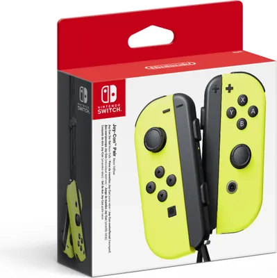 Produktbild von Nintendo Controller für Switch Joy-Con 2er-Set Neon-Gelb, 2511766