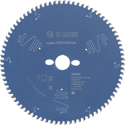 Obrázok produktu pre BOSCH 2608644112 BOSCH Expert for Aluminium Kreissägeblatt 254,0 mm