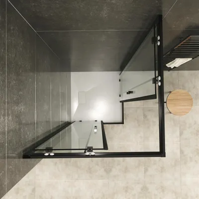 Produktbild von i-flair Schiebetür Duschkabine 70x75x180 cm aus durchsichtigem 6 mm Sicherheitsglas - DK79