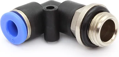 Produktbild von L-Steckverschraubung PL 08-G02, 8mm, G 1/4 Zoll, mit O-Ring