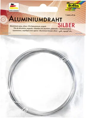 Zdjęcie produktu dla folia 79560 folia Aluminium-Basteldraht, 1 mm x 5 m, silber