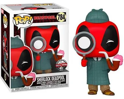 Immagine prodotto di Marvel Deadpool 30° - Sherlock Deadpool 784 Edizione Speciale - Funko Pop! - Figurina in vinile