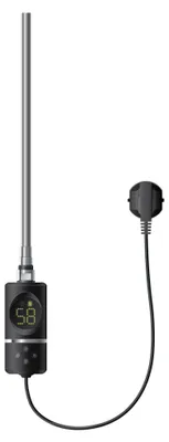 Produktbild von Elektrisches Heizelement, 1200 Watt, schwarz, mit Thermostat
