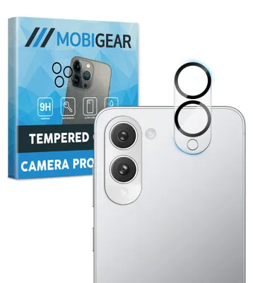 Produktbild von Mobigear Displayschutz für Samsung Galaxy S25 Edge, gehärtetes Glas, Schutz für die Kameralinsen – kompatibel mit Hüllen