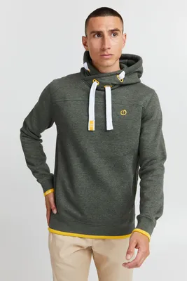Produktbild von SOLID SDBenjamin Hood Herren Kapuzenpullover Hoodie Pullover mit Kapuze Eingrifftaschen Rippbündchen Baumwollmischung Regular fit
