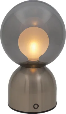 Produktbild von Luxus - Touch-Tischlampe - Lina - Silber - H23 x Ø15