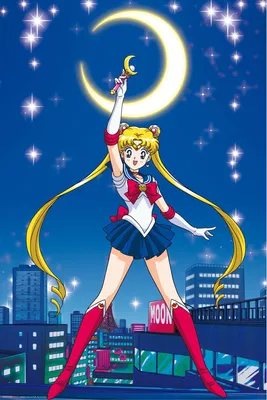 Produktbild von Empireposter Sailor Moon Anime Manga Filmposter offiziell lizenziert 61x91,5 cm