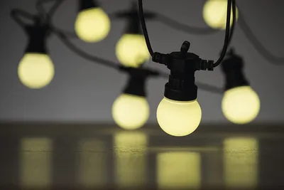 Obrázok produktu pre LED rozprávkové svetlá - Party svetlá mliečne, 5 m, 50 LED, teplá biela, vonkajšie