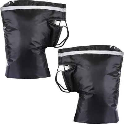 Produktbild von Lenkerwärmer für Fahrrad und Motorrad - Wasserdichte und winddichte Thermo-Handschuhe für kaltes Wetter
