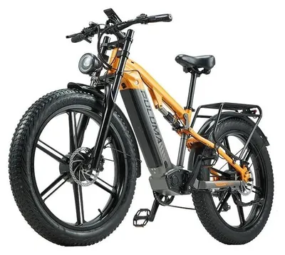 Obrázok produktu pre Elektrický bicykel E-Bike – model PH003 – 48 V lítiová batéria – motor 200–250 W – dojazd 31–60 km – dve sedadlá – maximálna rýchlosť 25 km/h