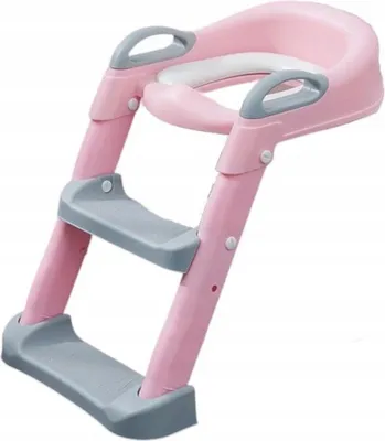 Immagine prodotto di Sedile del water a scaletta antiscivolo rosa