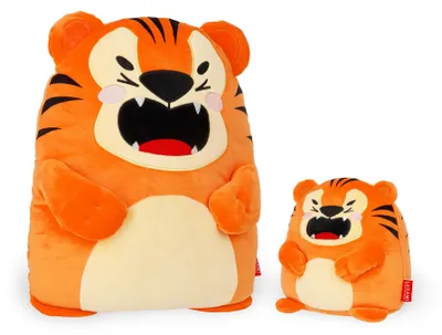 Immagine prodotto di Cuscino Super Soft Tiger 39 cm arancione/nero
