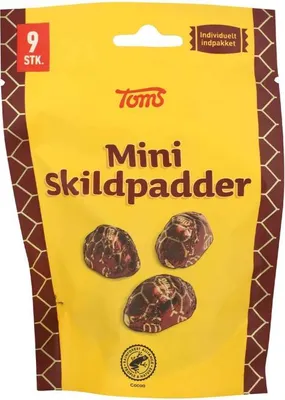 Produktbild von Toms Mini Skildpadder 105g 9 Stk.