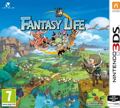 Produktbild von Fantasy Life (Nintendo 3DS) (UK IMPORT)