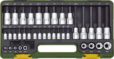 Immagine prodotto di Proxxon Bit set 1/2 , 1/4 42-piece 23290
