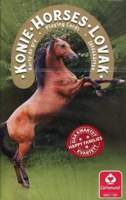 Zdjęcie produktu dla Animal Trumps Horses Karty do gry