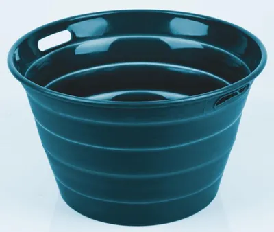 Produktbild von Camp4 Faltbarer Silikon Eimer, Ø37xH5/22cm, ca. 12 Liter