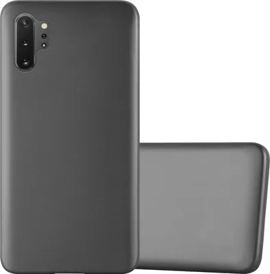 Immagine prodotto di Cadorabo cover protettiva per Samsung Galaxy NOTE 10 PLUS in grigio Custodia per cellulare Custodia in silicone TPU Cover Case
