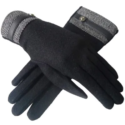 Produktbild von XÉ-6850 Handschuhe - Elegante Damenhandschuhe in Schwarz KP6850