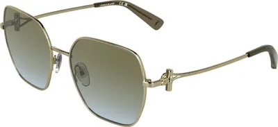 Produktbild von Longchamp LO190S Gold/gradient khaki 56/18/140 Damen Sonnenbrillen