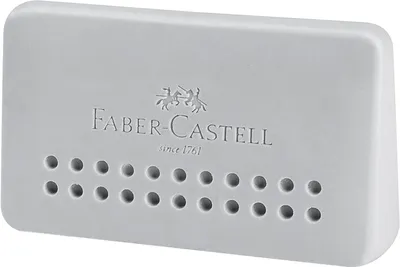 Zdjęcie produktu dla FABER CASTELL 187164 Gumka GRIP 2001 Krawędź szara