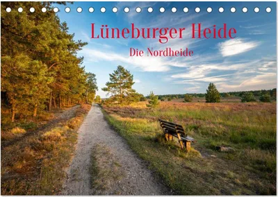 Produktbild von Lüneburger Heide: Die Nordheide (Tischkalender 2027 DIN A5 quer), CALVENDO Monatskalender