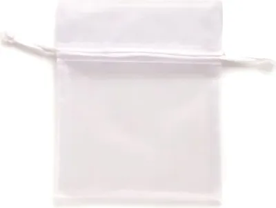 Produktbild von GLOREX 63825061 Geschenkverpackung Geschenktasche - Geschenkverpackungen (Geschenkverpackung, weiß, Uniform, 80 mm, 100 mm, 6 Stück)