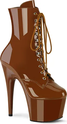 Produktbild von ADORE-1020 Damen Booties von Pleaser, Hellbraun  , EU 42, US 12