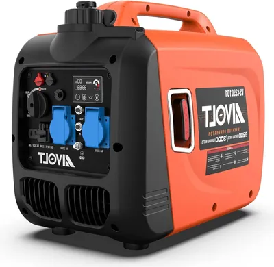 Immagine prodotto di Generatore a benzina - Gruppo elettrogeno - Gruppo elettrogeno di emergenza - Generatore di corrente - Generatore inverter - Potenza massima: 3200W