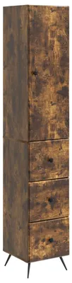 Immagine prodotto di Set di armadietti vidaXL, 2 pezzi, rovere affumicato, 34,5 x 34,5 x 90 cm