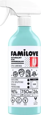 Zdjęcie produktu dla Uniwersalny Spray Czyszczący Familove 750 Ml Lawendowy