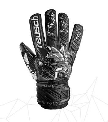 Zdjęcie produktu dla Reusch International Spa AttraktSolidFingerSupport, model Junio, kolor czarny, rozmiar 5