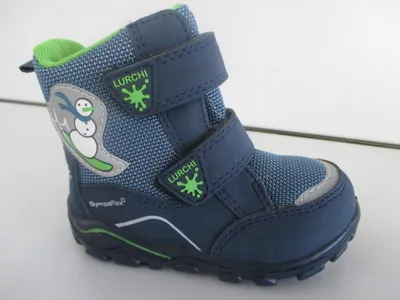 Produktbild von Lurchi Kalmy Klettstiefel Blau