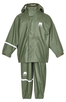 Produktbild von CeLaVi Kinder 100 % Wasserdichtes Regen-Set – PolyurethanRegenjacke und Regenhose, Windd