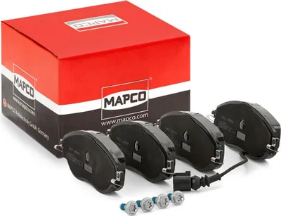 Produktbild von MAPCO 6818HPS Bremsbeläge Satz Vorne für VW Golf VII Schrägheck (5G1, BQ1, BE1, BE2) Passat Variant (3G5, CB5) Golf VII Variant (BA5, BV5) T-Roc (A11)