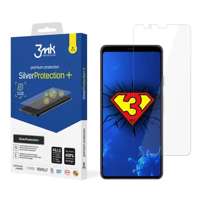 Produktbild von 3mk Display Antimikrobielle Schutzfolie SilverProtection+ für Google Pixel 4 0,21mm Self-Heal