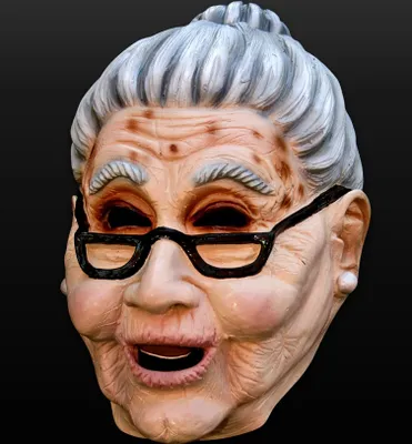 Immagine prodotto di Maschera della nonna taglia unica ö ß e