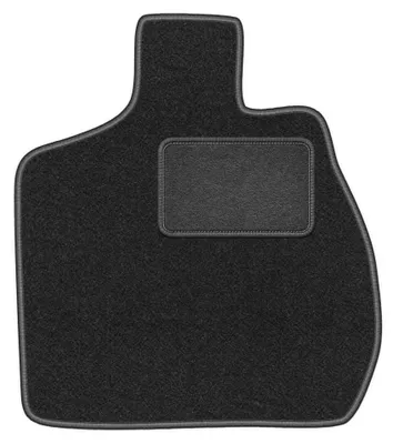 Productafbeelding van Velours bestuurdersmat voor Chrysler Voyager IV 2000-2008 – grafiet, op maat – Wielganizator LUX