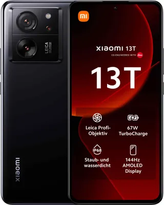 Produktbild von 13T 5G 8GB + 256GB Black Smartphone