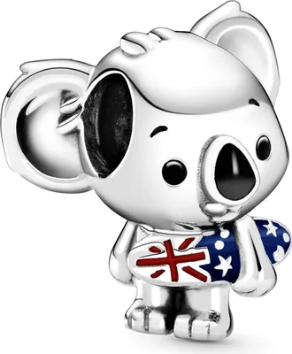 Image de Pandora Surfing Koala Charm 799031C01 Pendentif