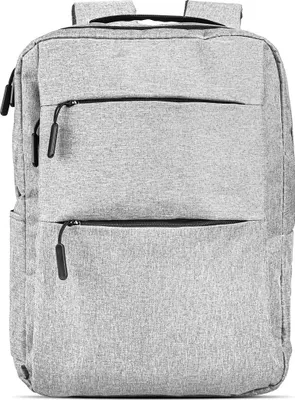 Produktbild von Rucksack Herren Damen Schulrucksack Teenager RAGI Laptop 15,6 Zoll USB Grau Arbeit Uni Business A4 Schulranzen Reise Groß Modern