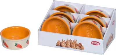 Zdjęcie produktu dla Miska ceramiczna Carrots Nobby 150ml