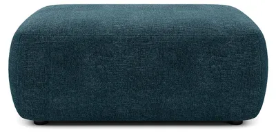 Produktbild von Sitzkissen aus blauem Strukturstoff j DAVISO