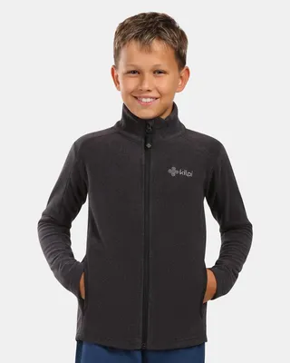 Produktbild von Kinder-Fleece-Sweatshirt Kilpi GLAMER-J, SCHWARZ, Größe 98