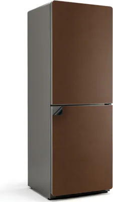 Obrázok produktu pre Farba hnedá - Magnetický kryt chladničky - Dekoratívna magnetická fólia do kuchyne - Magnetická dekorácia na chladničku - Samolepiaca magnetická tabuľa - Magnetická fólia na dvere chladničky - 70x190 cm