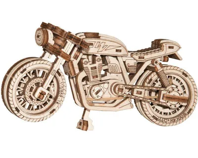 Zdjęcie produktu dla WOODEN.CITY Café racer, 85 szt., Pojazdy