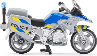 Produktbild von SIKU Blister - Polizeimotorrad (tschechische Version) 1:50