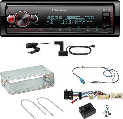 Produktbild von Pioneer MVH-S520DAB MP3 USB FLAC Digitalradio Einbauset für Mercedes Citan W415