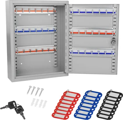 Schlüsselkasten Schlüssel Wandkasten Schloss Safe Schlüsselbrett Schlüsselschrank Haken Schlüsselanhänger Schlüsseltresor Auswahl Metall Dsk42 Schlüsselbox 923966 923966 41522 4031765415224
